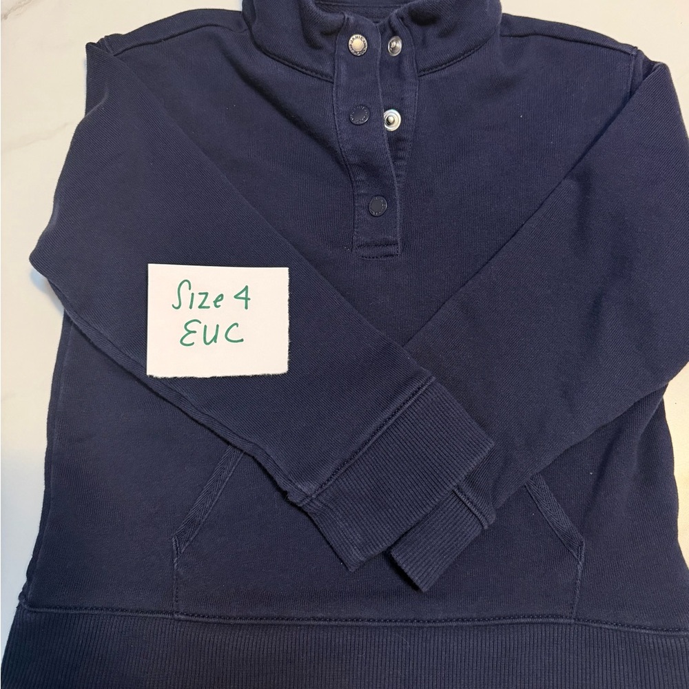 Janie and Jack Navy Kids Sweater